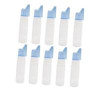 LRXIYODE Botella Pulverizadora Nasal de Plástico, 70ml, 10 Piezas, Recargable y Portátil, para Actividades al Aire Libre y Senderismo