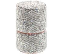 LRXIYODE Brochas de Maquillaje Compacto con Estuche de Cristal y Tapa Antipolvo Organizador Portátil para Viaje con Pinceles para Rostro y Ojos Elegante y Duradero Juego de Brochas de