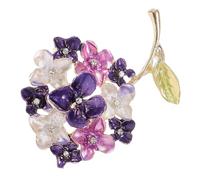 LRXIYODE Broche Flor de Aleación de Zinc para Ropa y Sombrero Pin Vintage Elegante para Vestido Bufanda Mochila Accesorio Femenino Versátil y Duradero