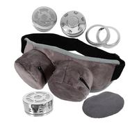 LRXIYODE Caja de Moxibustión Portátil con Cinturón Diseño Hueco sin Humo para Cuello y Cintura Material Resistente con Aislamiento Térmico Completo con Funda y de Acero