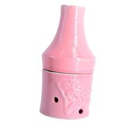 LRXIYODE Caja de Moxibustión Rosa de Cerámica Efecto Calmante Suave y Ajuste Fisiológico para Masaje Terapéutico y Relajación Corporal