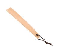 LRXIYODE Calzador de Madera Práctico con Mango Cómodo y Cuerda para Colgar y Portátil para Personas Mayores y Diario