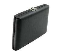LRXIYODE Cañas para viento de madera accesorios de los jugadores oboe músicos viajeros titulares de caña organizador de láminas compacta Caso de Reed Musician Black