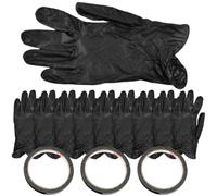 LRXIYODE Cinta de Protección UV para Manicura Negra, Cinta de Fijación de Papel y Pvc, Adecuado para Salón, Protege la Piel Durante el Cuidado de Uñas
