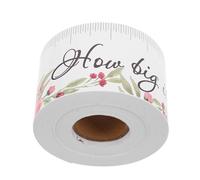 LRXIYODE Cinta Métrica Flexible de Sastre para Shower, Juego de Adivinanza del Tamaño del Vientre de Mamá, Juguete de Ducha para Niñas Recién Nacidas, Obsequio Decorativo y Medidor