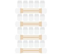 LRXIYODE Cintas Tensoras Piel del Cuello 4 Unidades Color Piel Cinta Elástica para Levantar Arrugas y Reafirmar Cuello Parches Lifting para Mujeres Cuidado y Rejuvenecimiento Facial