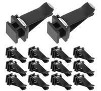 LRXIYODE Clips de Plástico Cabeza Cuadrada para Coche de Ventilación 20 Piezas para Sujetar Ambientadores y Disfrutar Celebracion Verano en Tu Vehículo