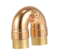 LRXIYODE Codo Pequeño Para Cambiador De Tono Dorado Accesorio De Repuesto Para Trompeta Mástil Curvo Para Trompeta Escenario De Ensayo Musical