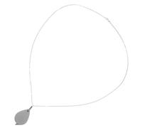 LRXIYODE Collar Colgante Lupa de Lectura para Mujer Metal Lente de Aumento Diseño Elegante para Leer Libros y Periódicos Estuche de Protección