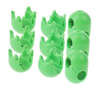 LRXIYODE de Hebillas de Plástico Abs 6 Piezas para Red de Escalada Infantil , Accesorio Duradero Conexión Segura y Fácil Desmontaje para Juegos al Aire Libre