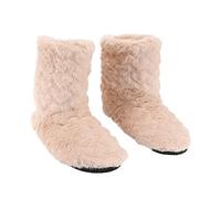 LRXIYODE de Piso Cálidas Antideslizantes de Algodón para E Invierno Zapatos de Piso Gruesos Hogar Pantuflas y Cómodas