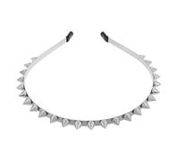 LRXIYODE Diadema Con Pinchos Punk y Accesorios Góticos Para Mujer, Tamaño Único, Aleación Resistente, Estilo Festival y Fiesta, Tocado De Cosplay Con Remaches Metálicos