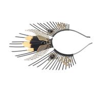 LRXIYODE Diadema De Diosa Creativa Tocado Gótico Para Festivales y Disfraces Accesorio De Cabello Multiusos Para Mujeres