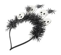 LRXIYODE Diadema De Halloween Araña y Calavera Accesorios Espeluznantes Para Fiestas Temáticas y Cosplay Para Celebraciones De Halloween