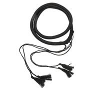 LRXIYODE Diadema Shemagh Árabe Ajustable De Pu Negra 56 Cm Cordón Elástico Para Hombre Turbante De Dubái Uso Tradicional y Festivos