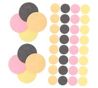 LRXIYODE Discos Limpiadores Faciales Reutilizables 60 Piezas Redondos De Celulosa Natural Para Mujer Piel Sensible Rutina Diaria Cuidado Facial y Viajes