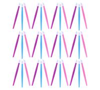 LRXIYODE Empujadores de Cutículas para Uñas 150 Piezas Palillos de Manicura de Plástico en Rosa Azul y Morado Herramienta para Remover Cutículas y Limpiar Uñas Kit Profesional y