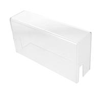 LRXIYODE Estuche Transparente de Acrílico para Consola Protector Portátil Compatible con Switch OLED Caja Organizadora Antideslizante para Mandos y Almacenamiento Seguro Casa y Viaje