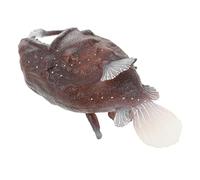 LRXIYODE Figuras de Animales Marinos Educativos de Plástico Sólido, Modelo Realista de Pez, 1 Pieza, Juguete Sensorial para Aula y Aprendizaje sobre Vida Oceánica