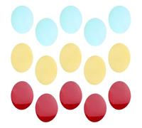 LRXIYODE Filtros de Gel Autoadhesivos para Corrección de Color, Láminas Redondas de 10 Cm, Paquete de 15 Piezas (5 Unidades de Atardecer Rojo, 5 de Sol Rojo, 5 de Sol Púrpura),