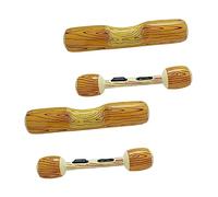 LRXIYODE Flotadores Hinchables con Asiento y Remo de Madera para Piscina Juguetes Acuáticos para Fiestas Material PVC Ecológico Fácil de Inflar y Almacenar para Verano