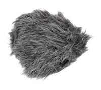 LRXIYODE Funda de Felpa Gruesa para Micrófono Protector Anti-Viento y Anti-Salpicaduras Color Negro Diseño Elástico para Karaoke Entrevistas y Eventos al Aire Libre