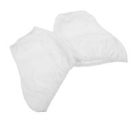 LRXIYODE Fundas de Terciopelo Blanco para Patines de Hielo y Ruedas, Ligeras Fácil Aplicación, Ideales para Prácticas de Patinaje Artístico y Rutinas de Roller