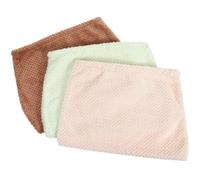 LRXIYODE Fundas Reutilizables Color Aleatorio para Escoba Mopa Juego de 3 Lavables de Terciopelo Coral para Limpiar Muebles y Derrames Hogar para Parquet