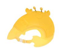 LRXIYODE Gorro para Lavar Cabello Infantil Ajustable Protector de Ojos y Orejas Diseño Divertido para Baño de Bebés y Pequeños Gorra de Ducha y
