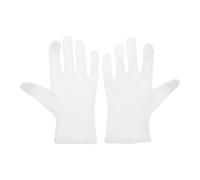 LRXIYODE Guantes de Belleza Hidratantes de Algodón para Dormir con Loción, Transpirables y Blancos, Ideales para Cuidado Diario de Manos Secas en Mujeres