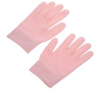 LRXIYODE Guantes de Gel Hidratantes para Manos sin Lavado Rosa Cuidado y Reparación para Seca Áspera y Agrietada