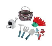 LRXIYODE Herramientas de Jardinería para Bolsa Portátil Gris Juguetes Educativos para Playa y Exterior Materiales Seguros y Diseño Ergonómico para Manos Pequeñas