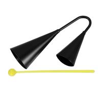 LRXIYODE Instrumento De Percusión Infantil Agogo Bell De Tonos Para Niño Niña Diseño Seguro y Amigable Para Educación Temprana y Desarrollo Musical Estimula La Escucha Ritmo