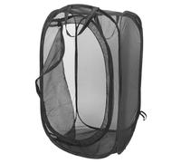 LRXIYODE Jaula para Insectos Malla Transparente Jaula de Cría Cilíndrica 35X35X60 CM Hábitat Portátil para Mariposas y Orugas Adecuado para Observación Educativa y Exterior