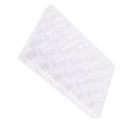 LRXIYODE Juego de 24 Frascos de Plástico Transparentes con Tapa, Pequeños Envases para Cosméticos, Botellas de Muestra Rellenables para Viaje, Contenedores Seguros para Cremas y Arte