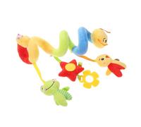 LRXIYODE Juguete Colgante Espiral para Cuna y Asiento De Coche Bebés, Algodón Suave, Diseño Multisensorial con Etiquetas, Juguete para Estimulación Temprana, Adecuado para Recién Nacidos y Lactantes