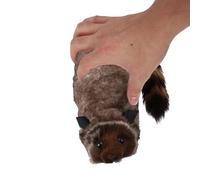 LRXIYODE Juguete de Mapache Articulado Resorte Pequeño Peluche Suave para Bromas y Parodia Accesorio Mágico Móvil Juegos Familiares Divertido y Creativo Adecuado Obsequio Infantil