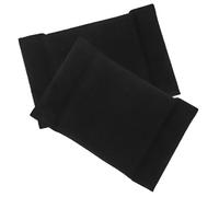 LRXIYODE Kit de 2 Divisores Acolchados para Bolso de Cámara, Insertos Ajustables de Fieltro Negro, Absorbentes de Impactos, Organizador para Mochila Fotográfica, Protección Personalizada
