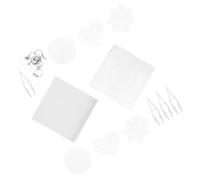 LRXIYODE Kit De Manualidades con Cuentas Fusibles Tableros Perforados Transparentes para Manualidades Tableros Perforados De Plástico para Cuentas Fusibles para