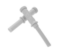 LRXIYODE Mango Roscado de Plástico para Caballo Balancín, Accesorio para Juguetes, Agarre Ergonómico Antideslizante, Repuesto para Caballos de Montar Infantiles, Fácil Instalación