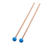 LRXIYODE Mazas de Percusión con Cabeza de Goma y Mango de Madera para Glockenspiel y Campana Accesorio Musical Duradero para Principiantes Color Azul