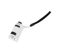 LRXIYODE Microscopio Portátil para Mini con Zoom Ajustable de Mano Ligera y para Experimentos Científicos Escolares y Exploración Biológica al Aire