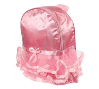 LRXIYODE Mochila Ballet Infantil Nylon Duradera Amplio para Zapatillas Ropa Niñas Rosa para Baile Fitness