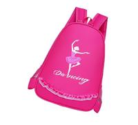LRXIYODE Mochila De Bailarina para Niña Estilo Compacto Correa Ancha, Diseño, Gran Capacidad, Adecuado De Baile y Actividades Al Aire Libre