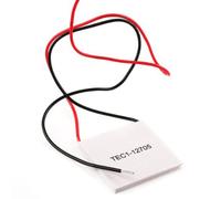 LRXIYODE Módulo de Enfriamiento Termoeléctrico Peltier Tec1-12705 Voltaje 12v y Δtmax≥66℃ para Estabilizador de Temperatura y Refrigeración Líquida