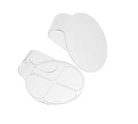 LRXIYODE Paletas De Mezcla De Maquillaje Acrílicas 2 Unidades Tamaño Medio Portátil Para Maquilladores Profesionales y Uso Personal En Salones y Hogar