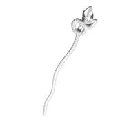 LRXIYODE Palillo Accesorio Práctico sin Daño al Cabello para Mujer Vintage de Pelo de Serpiente Chino de Plástico Forma Elegante para Fiesta o Noche