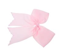 LRXIYODE Pasador de Graduación 2026 para Mujer con Lazo Rosa Satinado, Pinza de Cocodrilo Antideslizante Ligera y Segura para Birrete, Accesorio Cabello en Ceremonias y Celebraciones