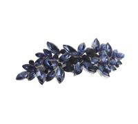 LRXIYODE Pasador Pelo de Novia Gemas de Imitación Color Claro, Clip Metálico Resorte, Accesorio para Bodas y Damas de Honor, Elegante Pasador para Cabello de Fiesta y Ceremonia