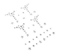 LRXIYODE Pegatinas De Gemas Faciales Adhesivas Joyas Para Maquillaje Con Perlas Y Cristales Brillantes Decoración Para Festivales Y Looks De Ojos Lágrimas De Hada Efecto Brillo